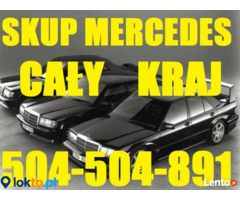 Skup Aut 504504891 Mercedes Sprinter, Kaczka,Vito,124 inne