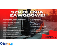Kurs wózki widłowe, suwnice, podesty, żurawie HDS, spawanie, SEP, CNC, BHP i inne Stalowa Wola