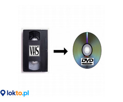 Przegrywanie Kaset Video VHS na Płyty DVD