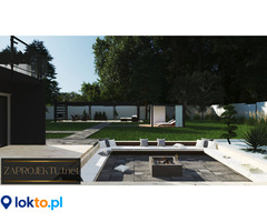 Projekt ON-LINE Ogrodu, Tarasu, Podjazdu, Kostki Brukowej, Ogrodzenia, Elewacji