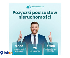 Pożyczka pod zastaw nieruchomości na 10 lat